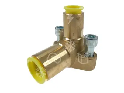 tělo termost. exp. ventilu ALCO, rohové, pro XB1019, 16 x 22 mm